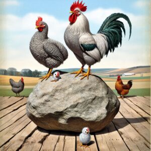 Plymouth Rock Chickens (2)